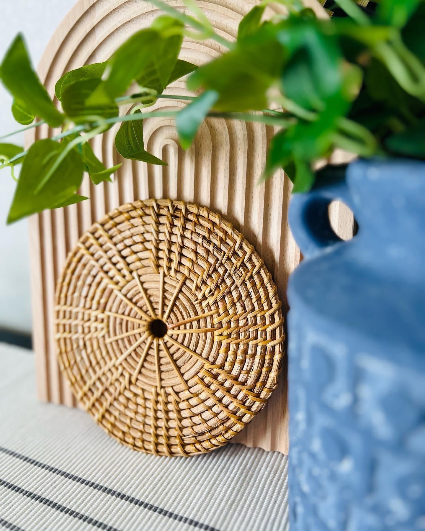 Rattan Wall Baskets