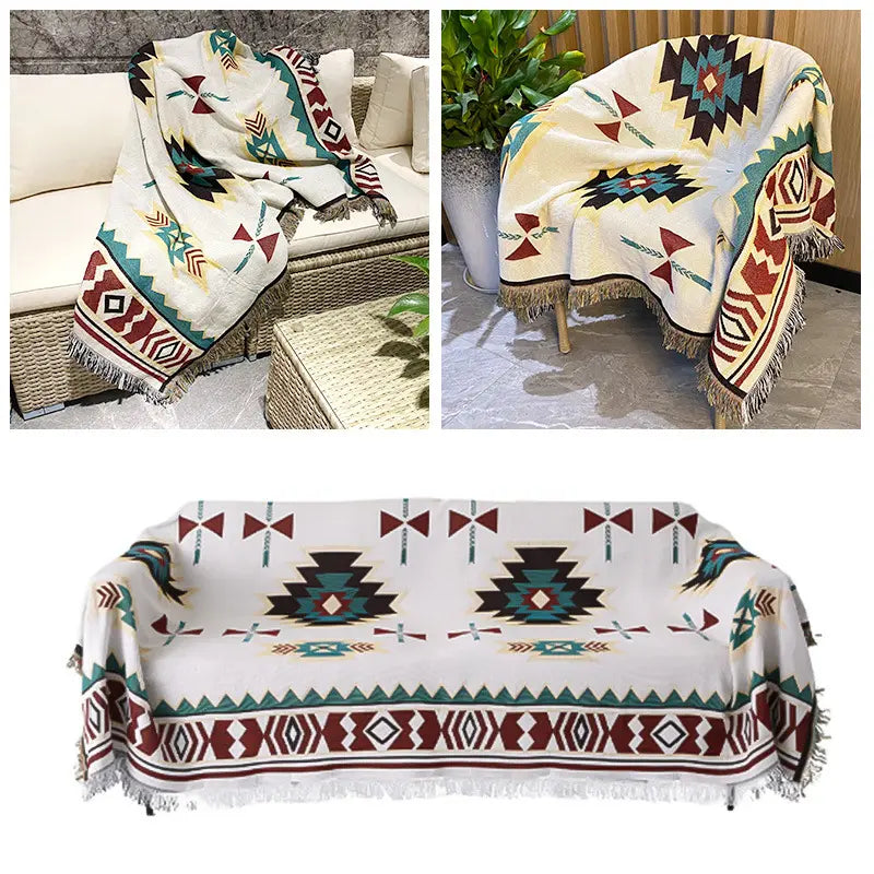 Oversized Pattern Throw