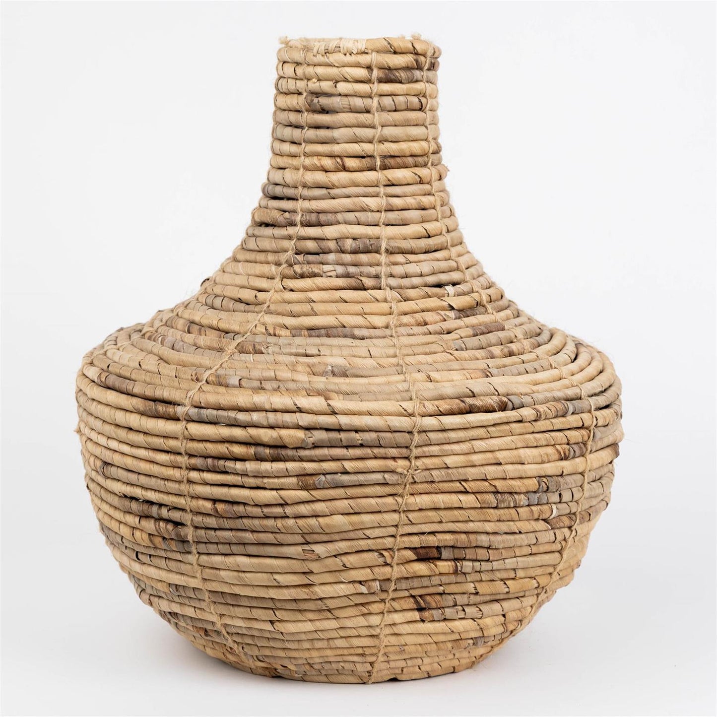 Natural Coiled Hyacinth Vase