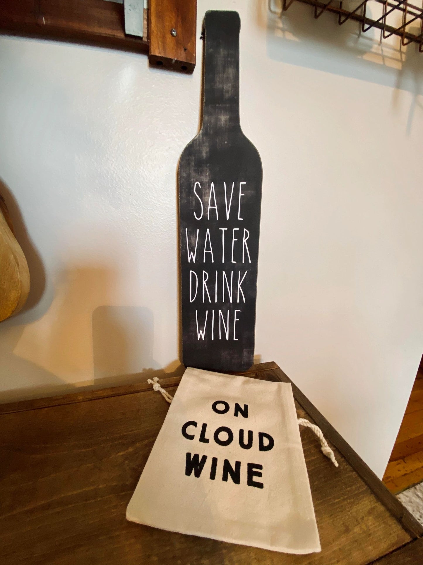 Save Water Drink Wine