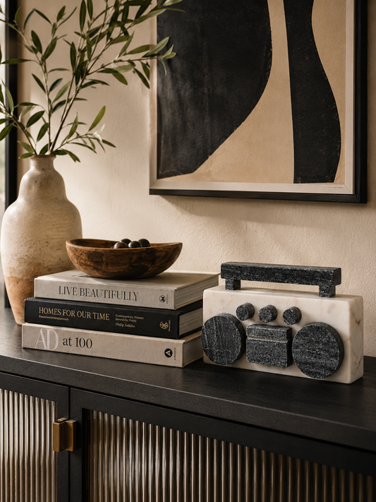 Marble Accent Boombox