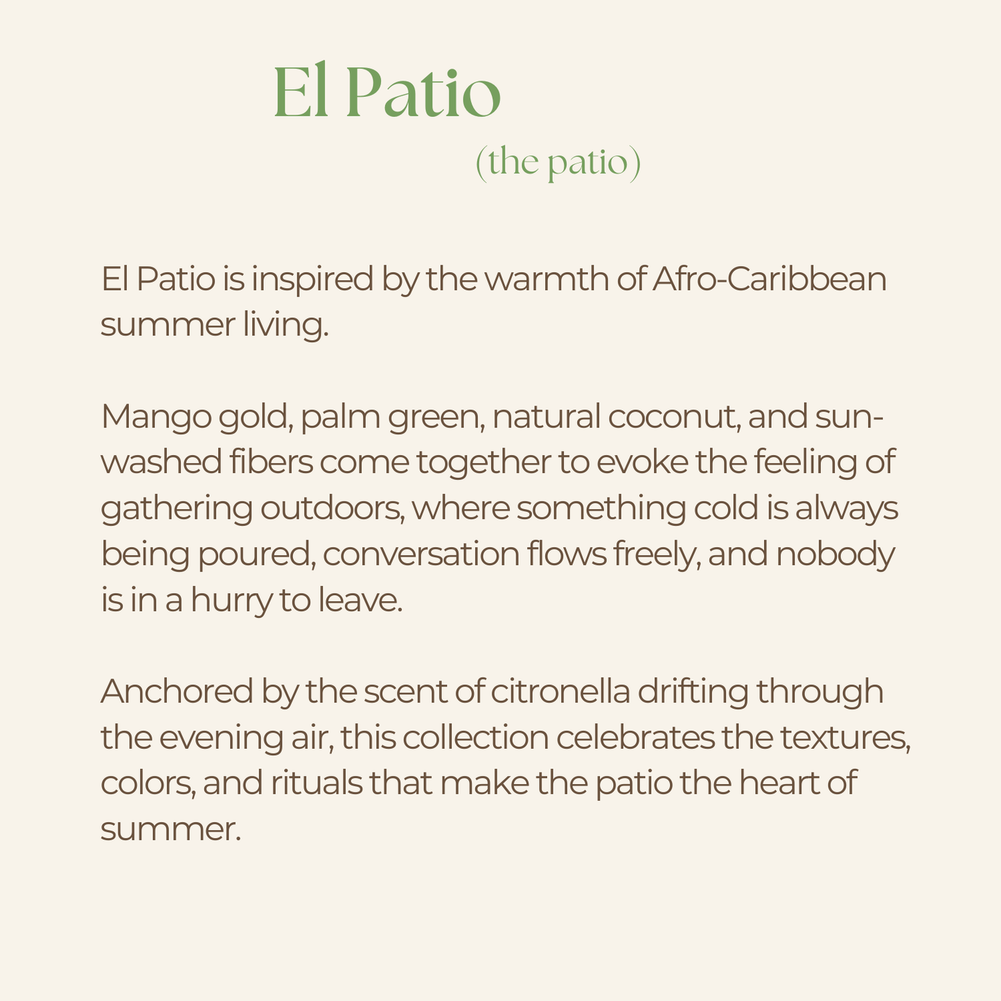 El Patio