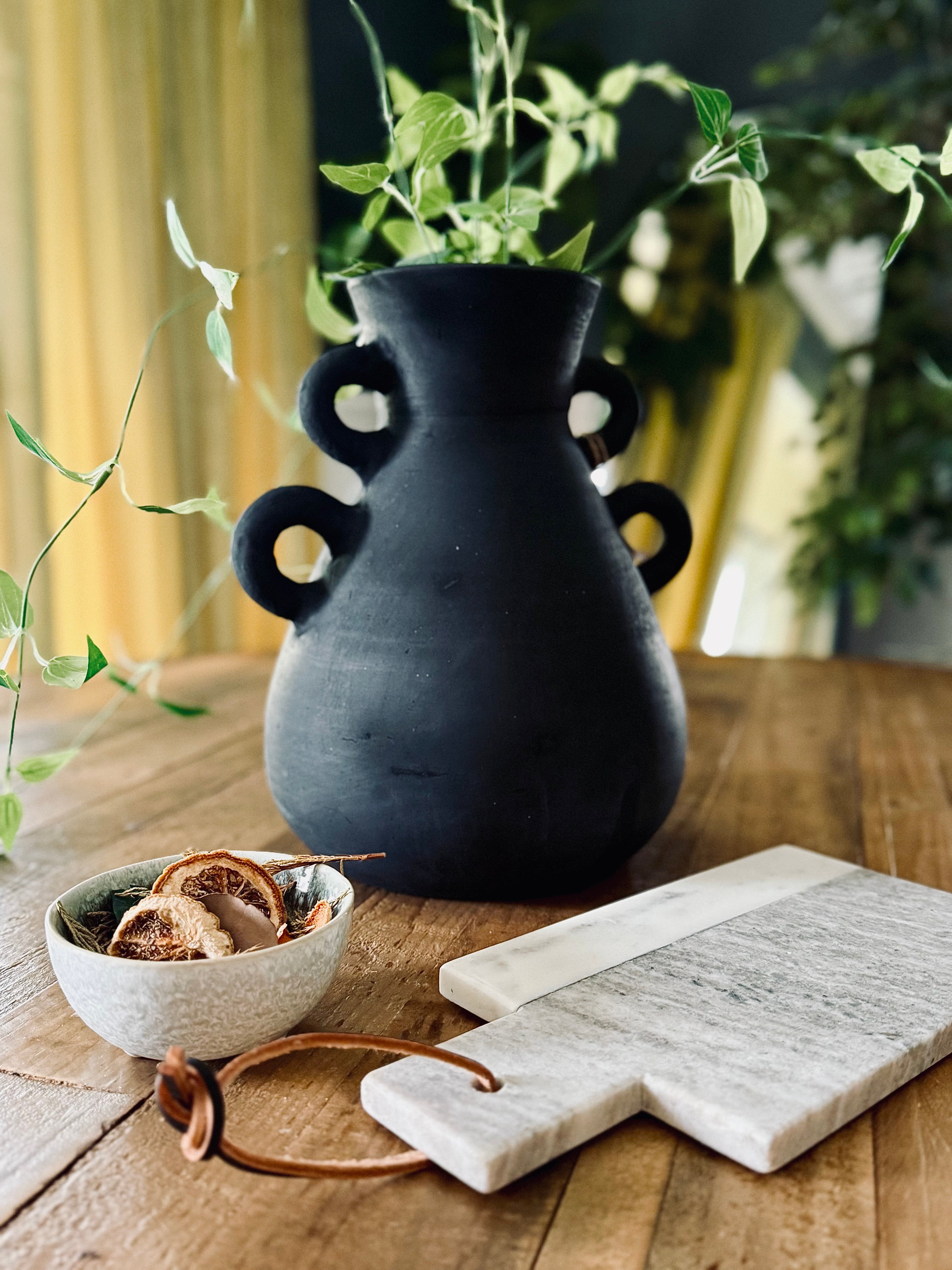 Four Handle Vase – Just Deco