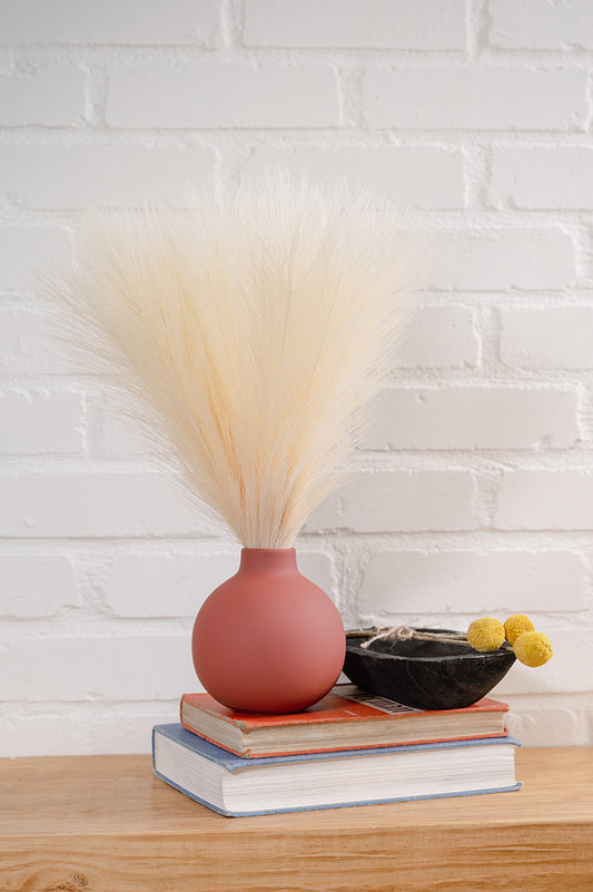 Faux Pampas Stems