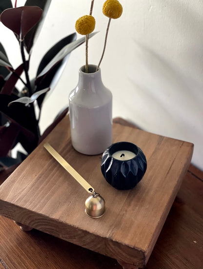 Antique Brass Bell Snuffer