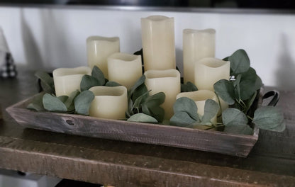 Wooden Tapered Tray