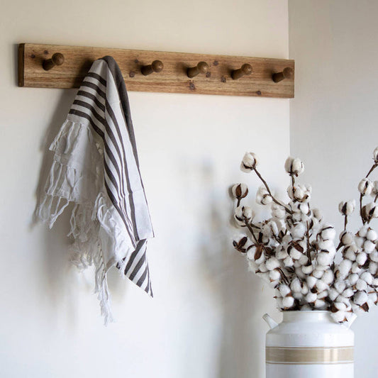 Natural Wood Shaker Peg