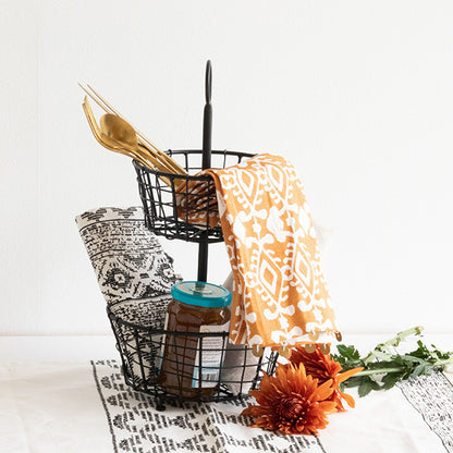 Tiered Metal Baskets