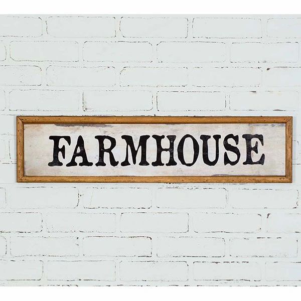 Farmhouse Wood Sign
